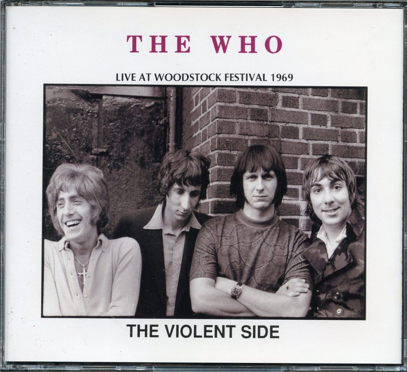 THE WHO - Live At Woodstock Festival 1969 ( 2 CD ) ( Countdown Factory ) ( Woodstock Festival, August 16th, 1969 plus Bonustracks at Young Vic London, April 1971 ) front cover
