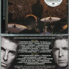 OASIS – Definitive Heaton Park 2025 3rd Night ( 2 CD ) ( Wardour ) ( Heaton Park, Manchester, England, July 16th, 2025 )