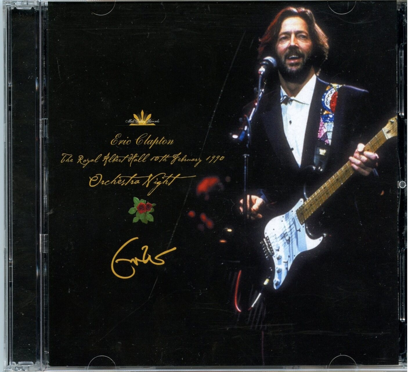Eric Clapton – Orchestra Night ( 2 CD ) ( Mid Valley ) ( Royal Albert Hall, London, UK, February 10th, 1990 ) front cover Eric Clapton - Orchestra Night ( 2 CD ) ( Mid Valley ) ( Royal Albert Hall, London, UK, February 10th, 1990 ) front cover