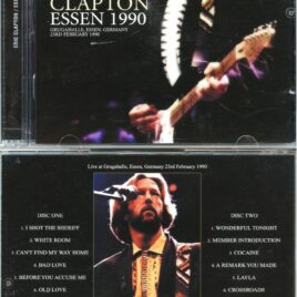 Eric Clapton – Essen 1990 ( 2 CD ) ( Live at Grugahalle, Essen, Germany, February 23rd, 1990 )