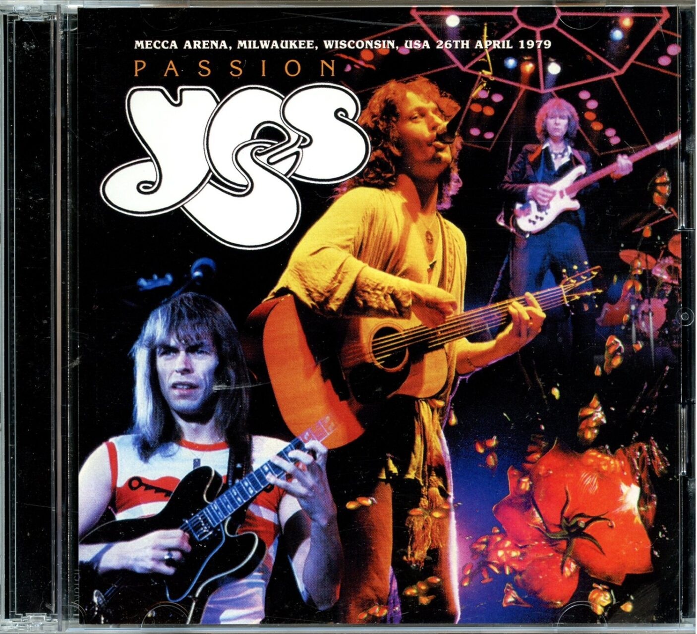 YES – Passion ( 2 CD ) ( Virtuoso ) ( Live at Mecca Arena, Milwaukee, Wisconsin, USA, April 26th, 1979 ) front cover YES - Passion ( 2 CD ) ( Virtuoso ) ( Live at Mecca Arena, Milwaukee, Wisconsin, USA, April 26th, 1979 ) front cover