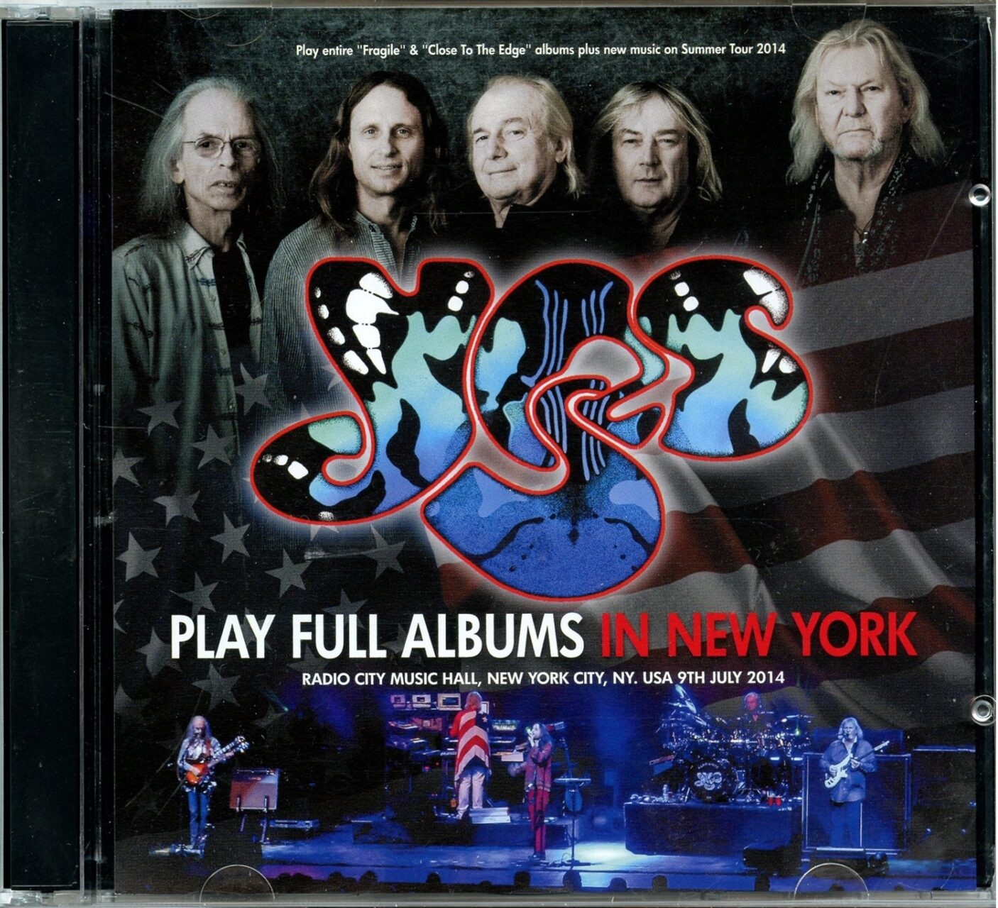 YES - Play Full Albums In New York ( 2 CD ) ( Virtuoso ) ( Radio City Music Hall, New York City, NY, USA, July 9th, 2014 ) front cover