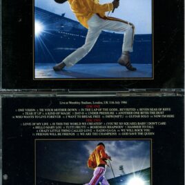 QUEEN – Wembley Stadium 1986 ( 4 CD SET ) ( Wardour ) ( Live at Wembley Stadium, UK, July 11th and 12th, 1986 )