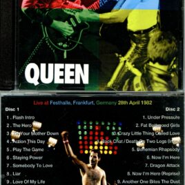 QUEEN – Dominates Germany ( 2 CD ) ( TRIAL ) ( Festhalle, Frankfurt, Germany, April 28th, 1982 )