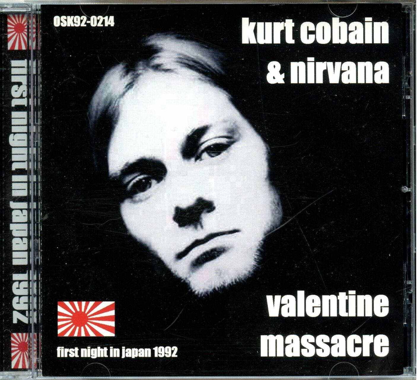 Nirvana Kurt Cobain – Valentine Massacre ( Live at Kokusai Koryu Center, Osaka, Japan, February 14th, 1992 ) front cover Nirvana Kurt Cobain - Valentine Massacre ( Live at Kokusai Koryu Center, Osaka, Japan, February 14th, 1992 ) front cover