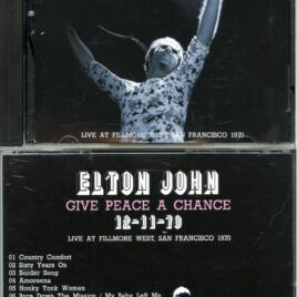 Elton John – Give Peace A Chance ( Live At Fillmore West, San Francisco, USA, November 12th, 1970 )
