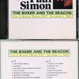 Simon And Garfunkel Paul Simon – The Boxer And The Beacon ( 2 CD ) ( Nighthawk ) ( Beacon Theatre, New York, USA, Dec 8th, 2000 )