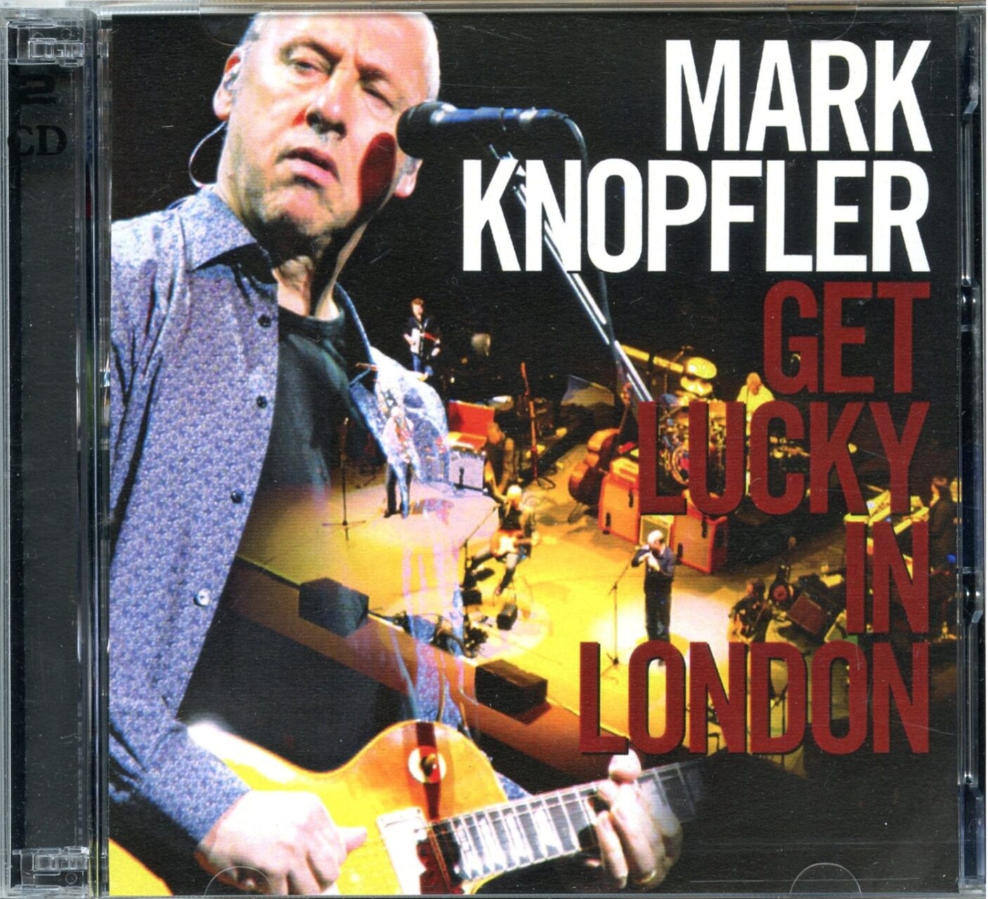 Dire Straits Mark Knopfler – Get Lucky In London ( 2 CD ) ( Uxbridge ) ( Royal Albert Hall, London, UK, May 31st, 2010 ) front cover Dire Straits Mark Knopfler - Get Lucky In London ( 2 CD ) ( Uxbridge ) ( Royal Albert Hall, London, UK, May 31st, 2010 ) front cover
