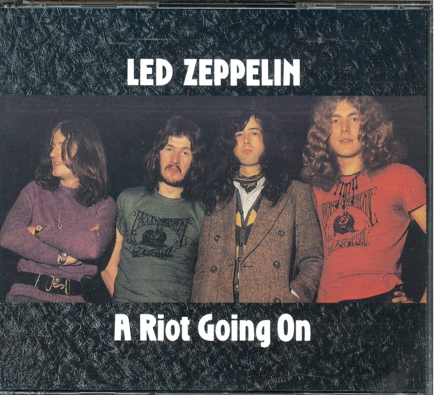 LED ZEPPELIN – A Riot Going On ( 2 CD ) ( KB Hallen Copenhagen, Denmark, February 28th, 1970 ) front cover LED ZEPPELIN - A Riot Going On ( 2 CD ) ( KB Hallen Copenhagen, Denmark, February 28th, 1970 ) front cover