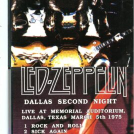 LED ZEPPELIN – Dallas Second Night ( Memorial Auditorium, DAllas, TX, USA, March 5th, 1975 )