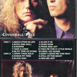 LED ZEPPELIN Coverdale / Page – Legendary Rockers ( 2 CD ) ( Live in Tokyo, Japan, December 17th, 1993 )