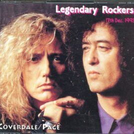 LED ZEPPELIN Coverdale / Page - Legendary Rockers ( 2 CD ) ( Live in Tokyo, Japan, December 17th, 1993 ) front cover