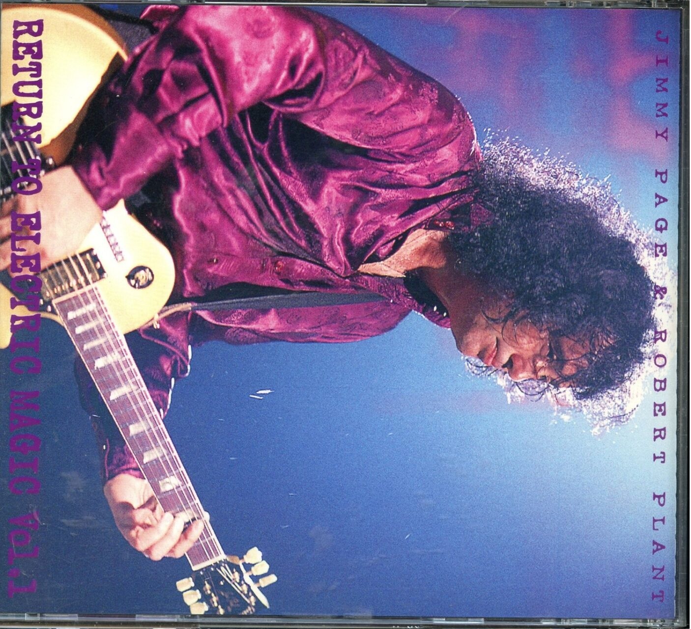 LED ZEPPELIN Page / Plant – Return Electric Magic Vol.1 ( 2 CD ) ( Wembley Arena, London, UK, July 25th, 1995 ) front cover LED ZEPPELIN Page / Plant - Return Electric Magic Vol.1 ( 2 CD ) ( Wembley Arena, London, UK, July 25th, 1995 ) front cover