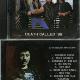 BLACK SABBATH – Death Call ’89 ( Soundboard of Manchester Apollo, Manchester, England, September 6th, 1989 )