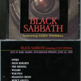 BLACK SABBATH – Wizard Over Stockholm ( Featuring Cozy Powell Live at Karl Shamn, Stockholm, Sweden, June 16th, 1995 )