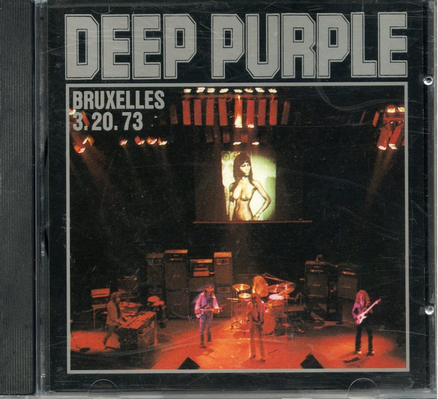 DEEP PURPLE – Bruxelles 3.20.73 ( Live in Bruxelles, Belgium, March 20th, 1973 plus Bonustracks New York 1973 ) front cover DEEP PURPLE - Bruxelles 3.20.73 ( Live in Bruxelles, Belgium, March 20th, 1973 plus Bonustracks New York 1973 ) front cover