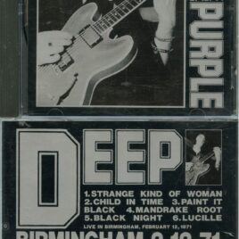 DEEP PURPLE – Birmingham 2.12.71 ( Live at Birmingham Town Hall, Birmingham, UK, February 12th, 1971 )