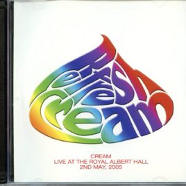ERIC CLAPTON CREAM - Refresh Cream ( 2 CD ) ( EC IS HERE ) ( Live at The R.A.H. , London, UK, May 2nd, 2005 ) front cover