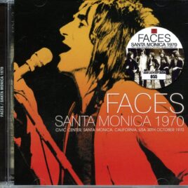 THE FACES Rod Stewart - Santa Monica 1970 ( WARDOUR ) ( Civic Center, Sta Monica, CA, USA, October 30th, 1970 ) front cover