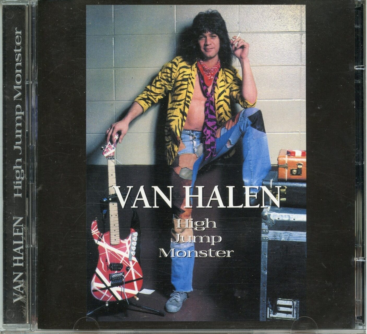 VAN HALEN – High Jump Monster ( 2 CD ) ( STTP ) ( Monsters Of Rock Castle, Donnington, England, August 18th, 1984 ) front cover VAN HALEN - High Jump Monster ( 2 CD ) ( STTP ) ( Monsters Of Rock Castle, Donnington, England, August 18th, 1984 ) front cover