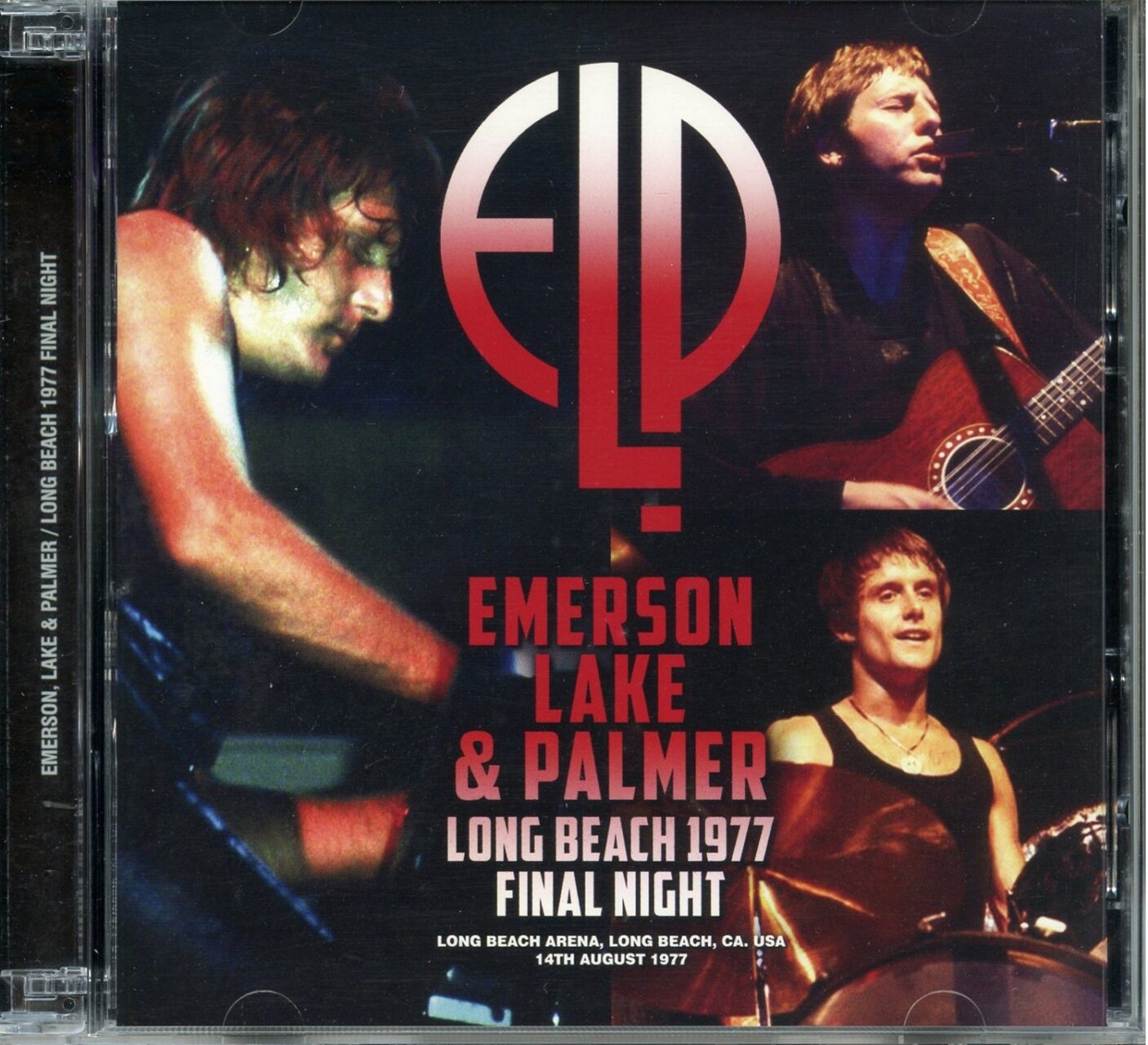 Emerson Lake And Palmer ELP – Long Beach 1977 Final Night ( 2 CD ) (Virtuoso ) ( Long beach Arena, Long Beach, CA, USA, August 14th, 1977 ) front cover Emerson Lake And Palmer ELP - Long Beach 1977 Final Night ( 2 CD ) (Virtuoso ) ( Long beach Arena, Long Beach, CA, USA, August 14th, 1977 ) front cover