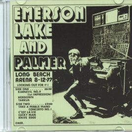 Emerson Lake And Palmer ELP - Long Beach Arena 8-12-77 ( Long beach Arena, Long Beach, CA, USA, August 12th, 1977 ) front cover