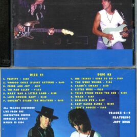 Stevie Ray Vaughan Jeff Beck – Hot In Hawaii ( 2 CD ) ( CBS Convention Center, Honolulu, Hawaii, March 19th, 1984 )