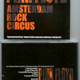 Pink Floyd – Amsterdam Rock Circus ( 1 CD + 1 DVD SET ) ( SIRENE )( Holland , September 17th , 1969 )