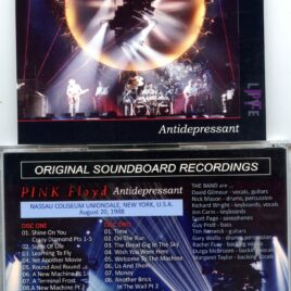 Pink Floyd – Antidepressant ( 2 CD ) ( Shakuntala ) ( Nassau Coliseum Uniondale , New York , USA , August 20th 1988 )