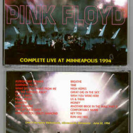Pink Floyd – Astronomy Domine ( 2 CD SET )( Humphrey Metrodome Minneapolis, Minnesota Jun 22nd 1994 )