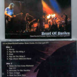 Pink Floyd – Beast Of Burden ( 2 cd set ) ( SIRENE ) ( Miami Baseball Stadium , Fl , USA , April 22nd , 1977 )
