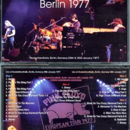 Pink Floyd – Berlin 1977 ( 5 CD SET ) ( Windmill ) ( Deutschlandhalle, Berlin, Germany January 29th and 30th, 1977 )