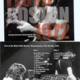 Pink Floyd – Boston 1972 ( 2 cd set )  ( SIRENE ) ( Music Hall , Boston , MA , USA , May 4th , 1972 )
