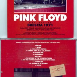 Pink Floyd – Definitive Brescia 1971 ( 2 CD SET ) ( SIGMA ) ( Palazzo Delle Manifestazioni Artistiche, Brescia, Italy, June 1971 )