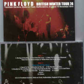 Pink Floyd – British Winter Tour 74  ( SIRENE )( 2 cd set ) ( Nov 19th , 1974 Trentham Gardens , UK )