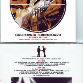 Pink Floyd – California Soundboard Revised Edition ( 2 CD SET )( SIGMA )( Live in San Diego, Sports Arena, April 21st, 1975 )