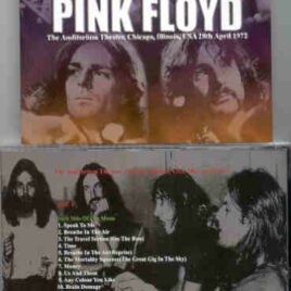 Pink Floyd – Chicago 1972 ( 2 CD SET ) ( SIRENE ) ( Auditorium , Theater , Chicago , IL , USA , April 28th , 1972 )