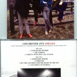 Pink Floyd – Colchester 1971 2nd Gene ( 2 CD SET )( SIGMA ) ( Essex, Colchester, UK, February 12th, 1971 )