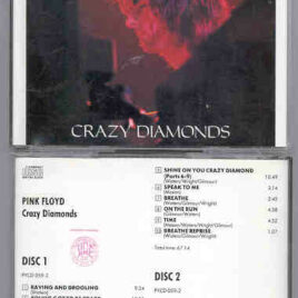Pink Floyd – Crazy Diamonds  ( Triangle )  ( 2 CD SET )( Boston Garden, Boston, MA , USA , June 18th , 1975 )