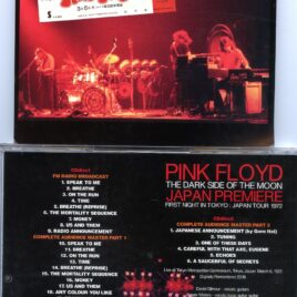 Pink Floyd – The Dark Side Of The Moon Japan Premiere ( 2 CD ) ( 2018 Masterworks ) ( First Night In Tokyio Japan Tour March 6th 1972 )