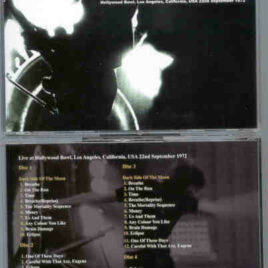 Pink Floyd – Dawn Braces , Bless Relaxes ( 4 CD + 1 DVD )( SIRENE )( Hollywood Bowl , LA , CA , USA , Sep 22nd ’72 )