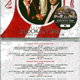 Pink Floyd – Definitive Budokan 1988 ( 6 CD SET ) ( SIGMA ) ( Tokyo, Japan, March 2nd and 3rd, 1988 )
