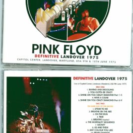 Pink Floyd – Definitive Landover 1975 ( 4 CD SET ) ( SIGMA ) ( Capitol Center, Landover, Maryland, USA, June 9th, 1975 )