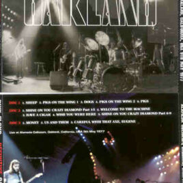 Pink Floyd – Definitive Oakland ( 3 cd set )( SIGMA )  ( Alameda Coliseum , Oakland , CA , USA , May 9th , 1977 )
