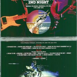 Pink Floyd – Definitive Uniondale 1975 2nd Night ( 3 CD SET )( SIGMA )( Nassau Coliseum, Uniondale, NY, USA, June 17th, 1975 )