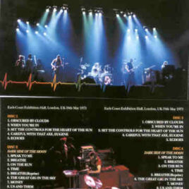 Pink Floyd – Earl’s Court 1973 ( 4 cd set ) ( SIGMA ) ( London , UK , May 18th & 19th , 1973 )