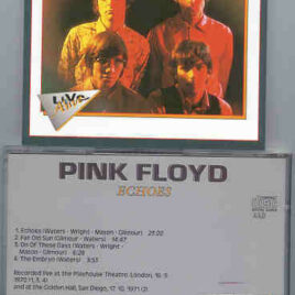 Pink Floyd – Echoes  ( Live Alive ) ( Playhouse Theater London , UK , 1970 + San Diego , Oct 17th , 1971 )