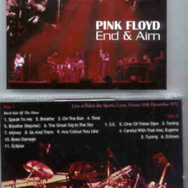 Pink Floyd – End And Aim ( 2 CD SET )  ( SIRENE ) ( Palais Des Sports , Lyon , France , Dec 10th , 1972 )