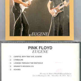 Pink Floyd – Eugene  ( Oil Well ) ( Lisner Auditorium, Washington, DC , USA , November 16th , 1971 )