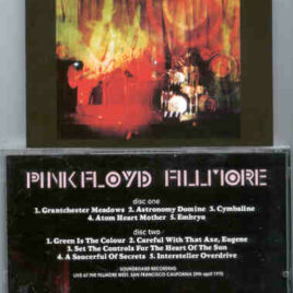 Pink Floyd – Fillmore ( 2 cd set ) ( Highland ) ( Fillmore West , San Francisco , CA , USA , April 29th , 1970 )